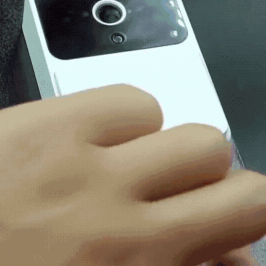 Timbre Portátil Inteligente con Cámara y Sonido