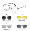 GAFAS DE SOL CON 4 CLIPS