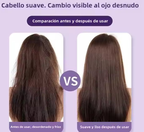 Mini Alisador de Pelo Recargable