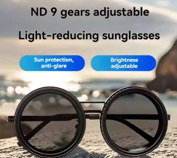 Gafas de Sol 9gears - Filtro ND Ajustable, UV400 (UNISEX)