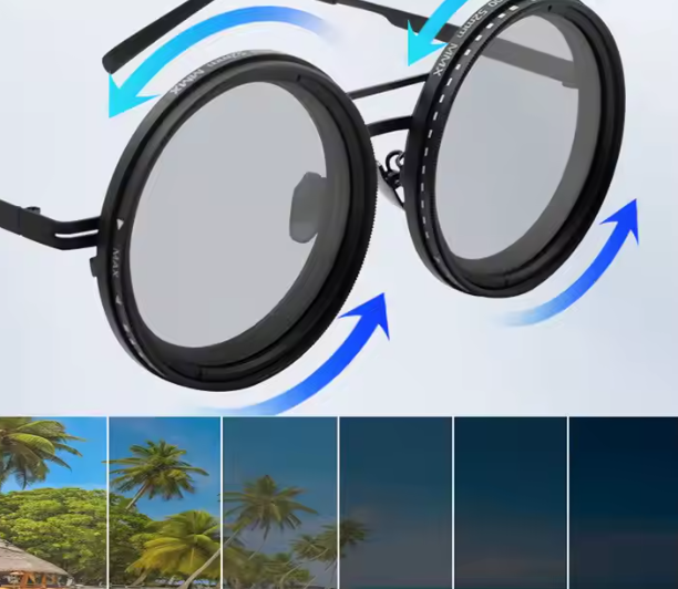 Gafas de Sol 9gears - Filtro ND Ajustable, UV400 (UNISEX)