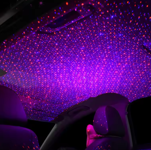 Luz Láser LED Atmosférica USB para Coche