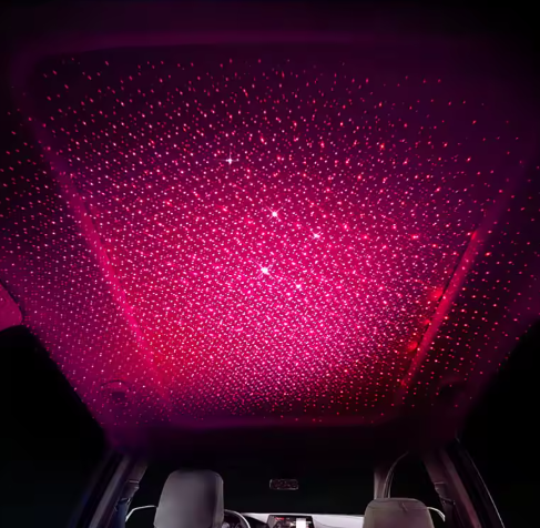 Luz Láser LED Atmosférica USB para Coche