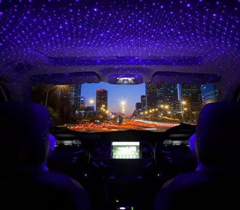 Luz Láser LED Atmosférica USB para Coche