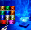 🌊 Lámpara Táctil de Luz Nocturna con Efecto de Llama Giratoria 🌟