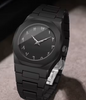 Reloj de Pulsera de Cuarzo Negro