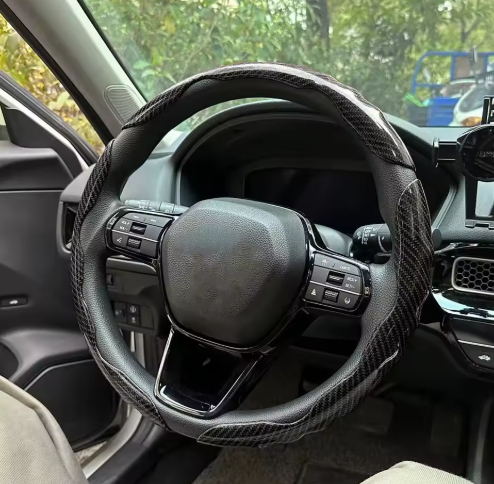 Protector de Volante de Fibra de Carbono