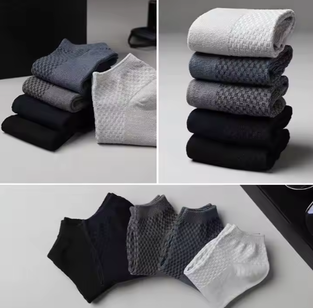 Calcetines Clásicos de Fibra de Bambú (10pars)